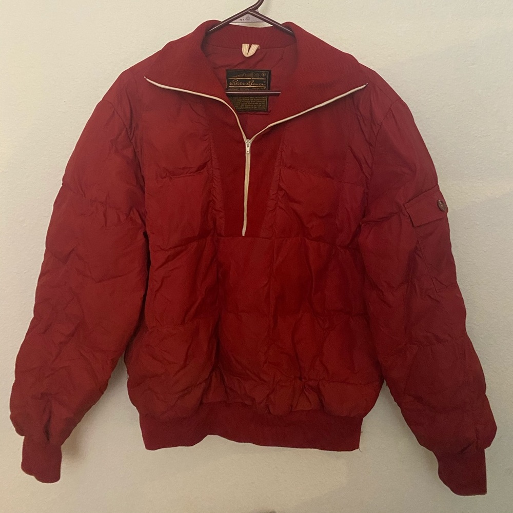Vintage Eddie Bauer Pullover Down Jacket